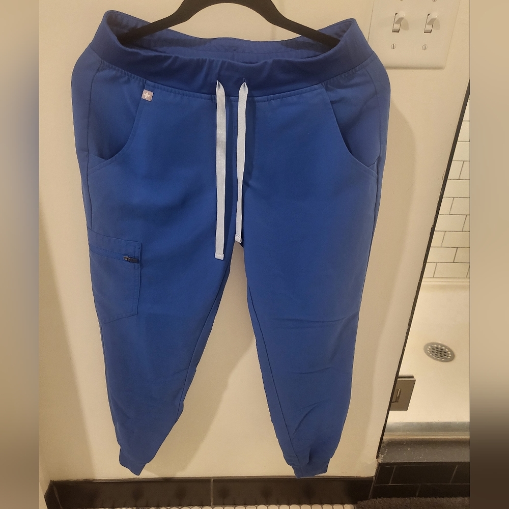 Figs Royal Blue Joggers
